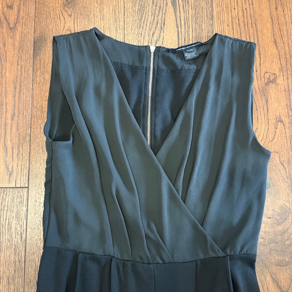 French Connection Black Sleeveless Jumpsuit See video - Picture 15 of 16